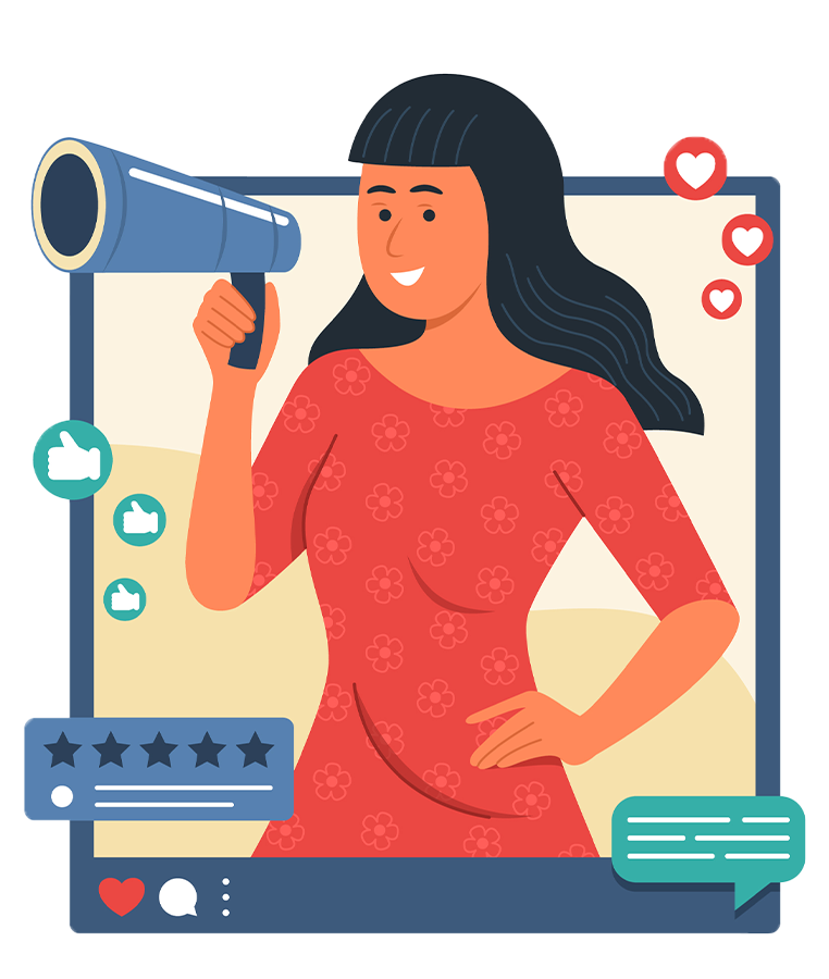 Influencer Marketing - Bugs Web Solution